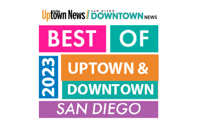Best of 2023 Uptown and Downtown San Diego logo